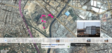 FLICKR map