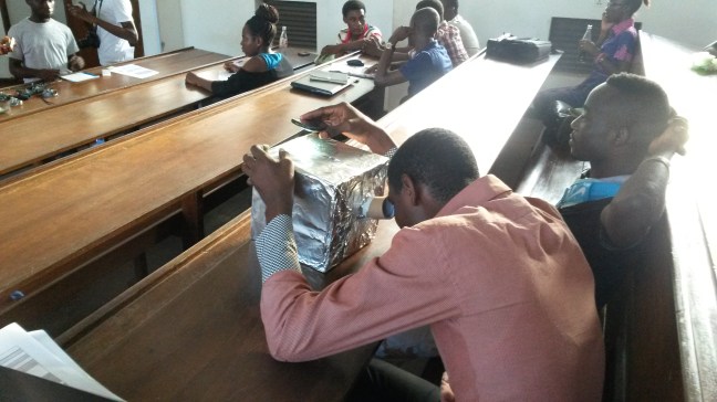 Spectrascope test model