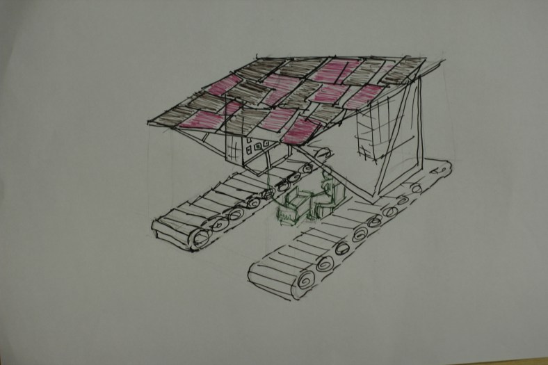 A sketch of Solarbot 