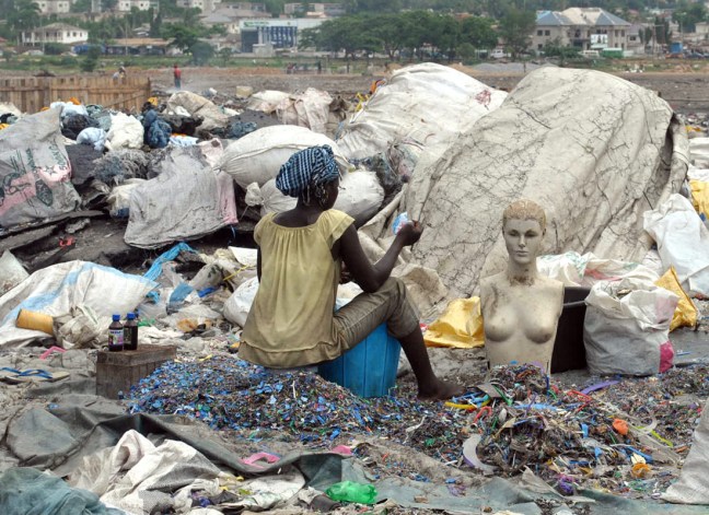 Woman in the plastics business