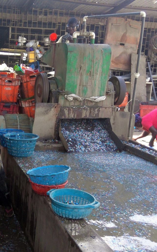 Grinding machine in Agbogbloshie
