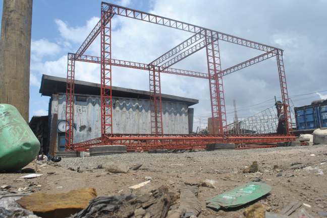 spacecraft 2-modules assembled