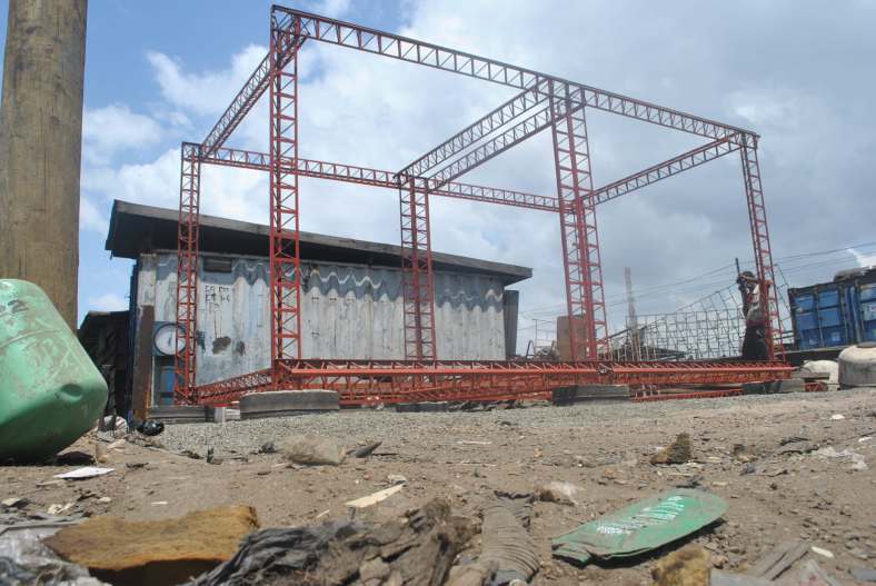 spacecraft 2-modules assembled